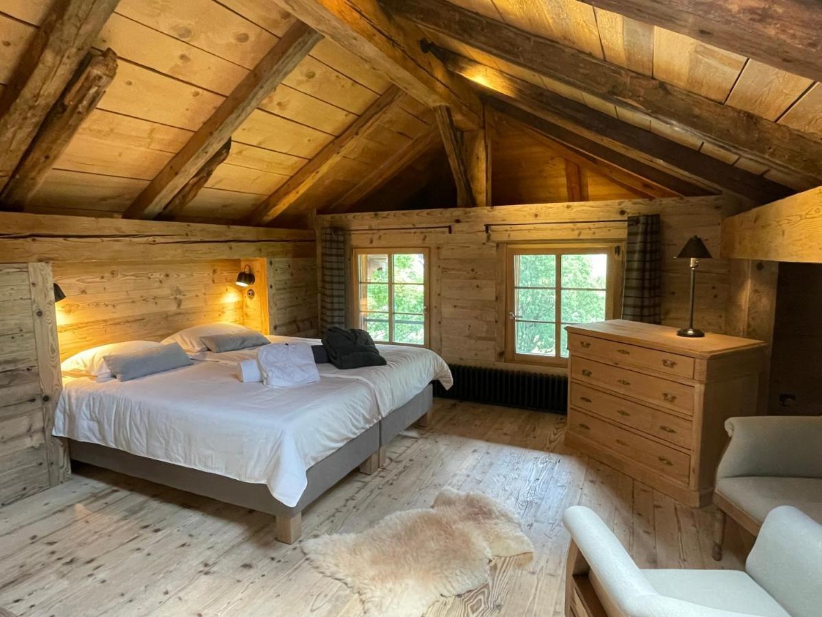 Alpen Charme - Chalet D'Hotes Et Spa Gsteig Exteriér fotografie