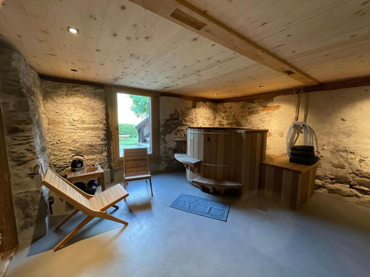 Alpen Charme - Chalet D'Hotes Et Spa Gsteig Exteriér fotografie