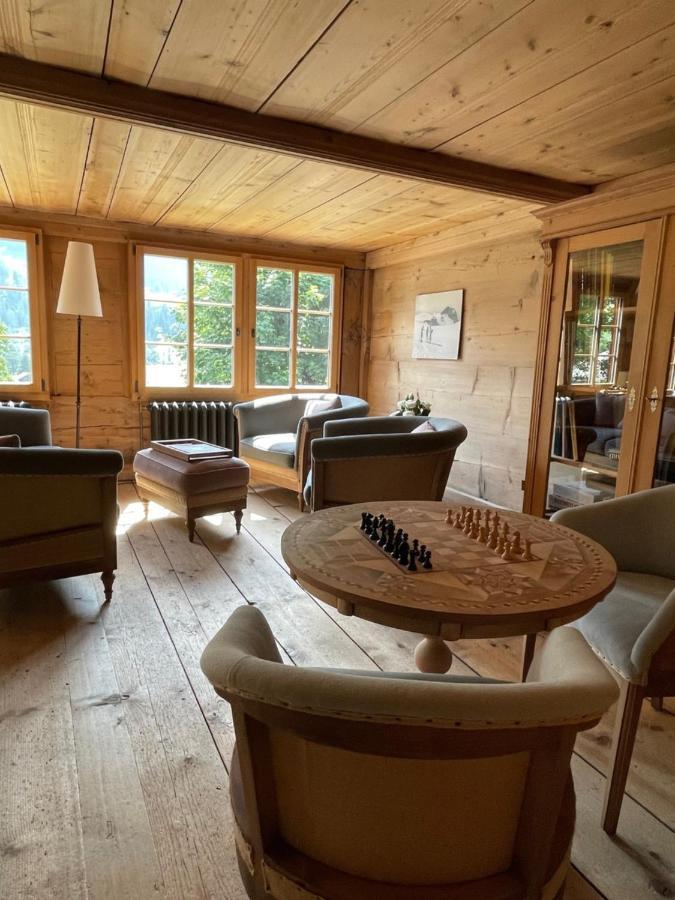 Alpen Charme - Chalet D'Hotes Et Spa Gsteig Exteriér fotografie