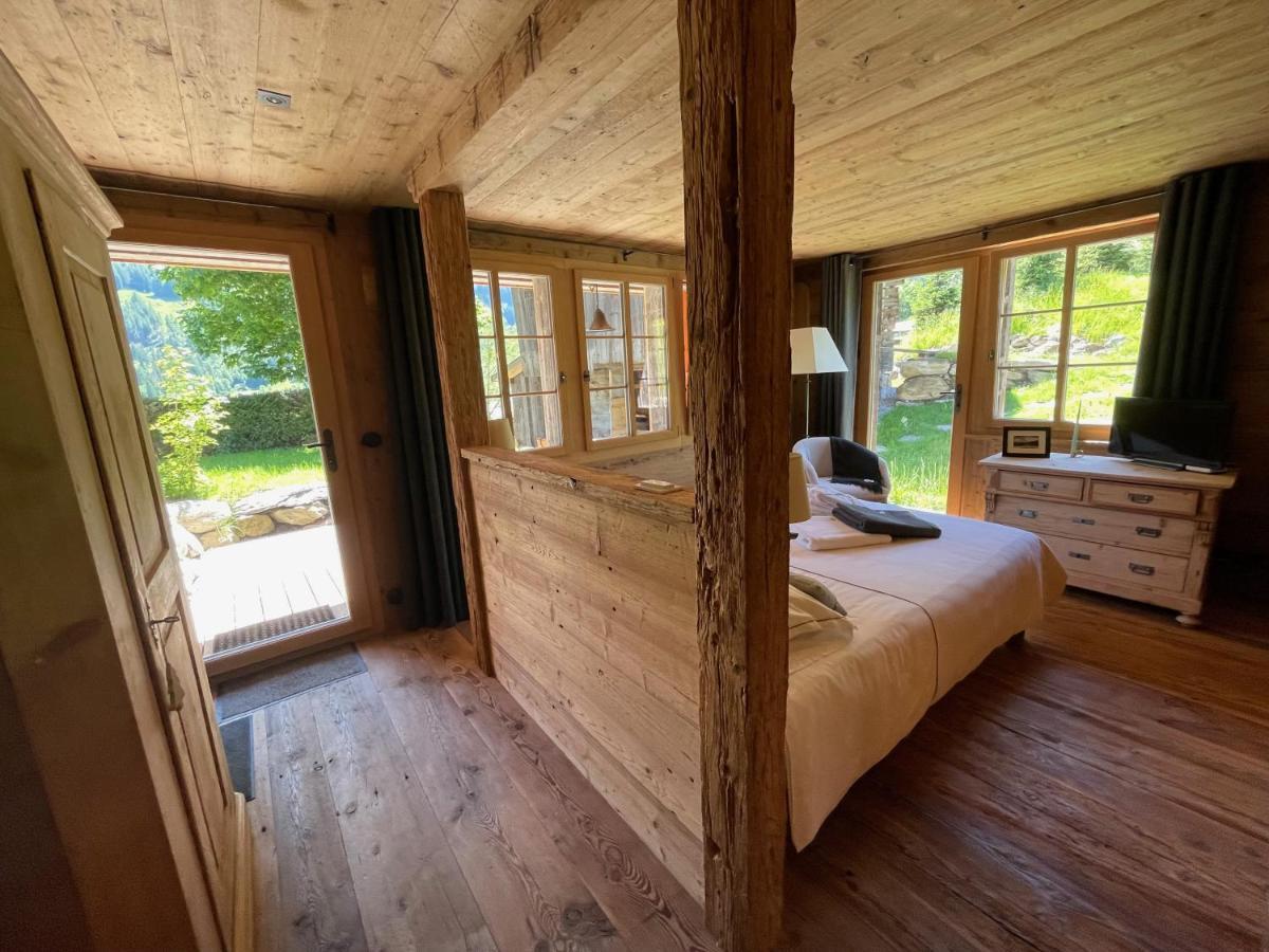Alpen Charme - Chalet D'Hotes Et Spa Gsteig Exteriér fotografie