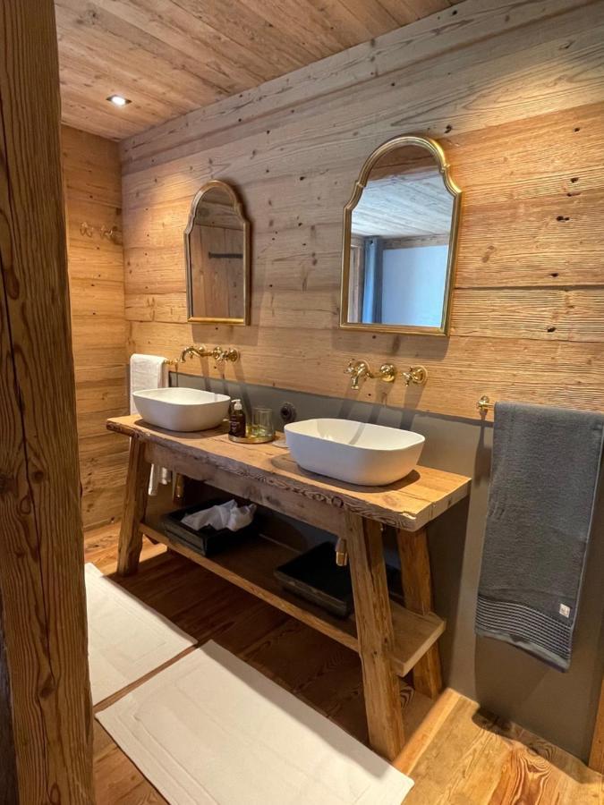 Alpen Charme - Chalet D'Hotes Et Spa Gsteig Exteriér fotografie